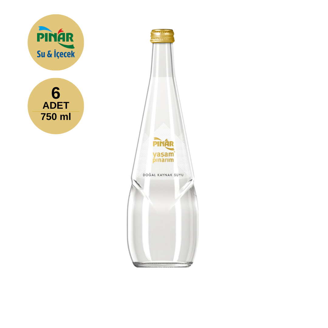 PINAR 0.75 LT Cam Şişe (x6)