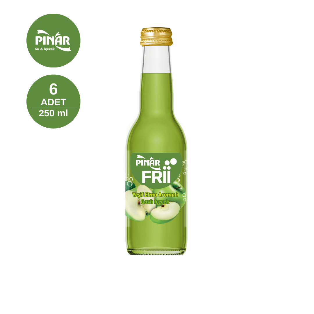 Pınar 0.25 LT FRII Yeşil Elma (x6)