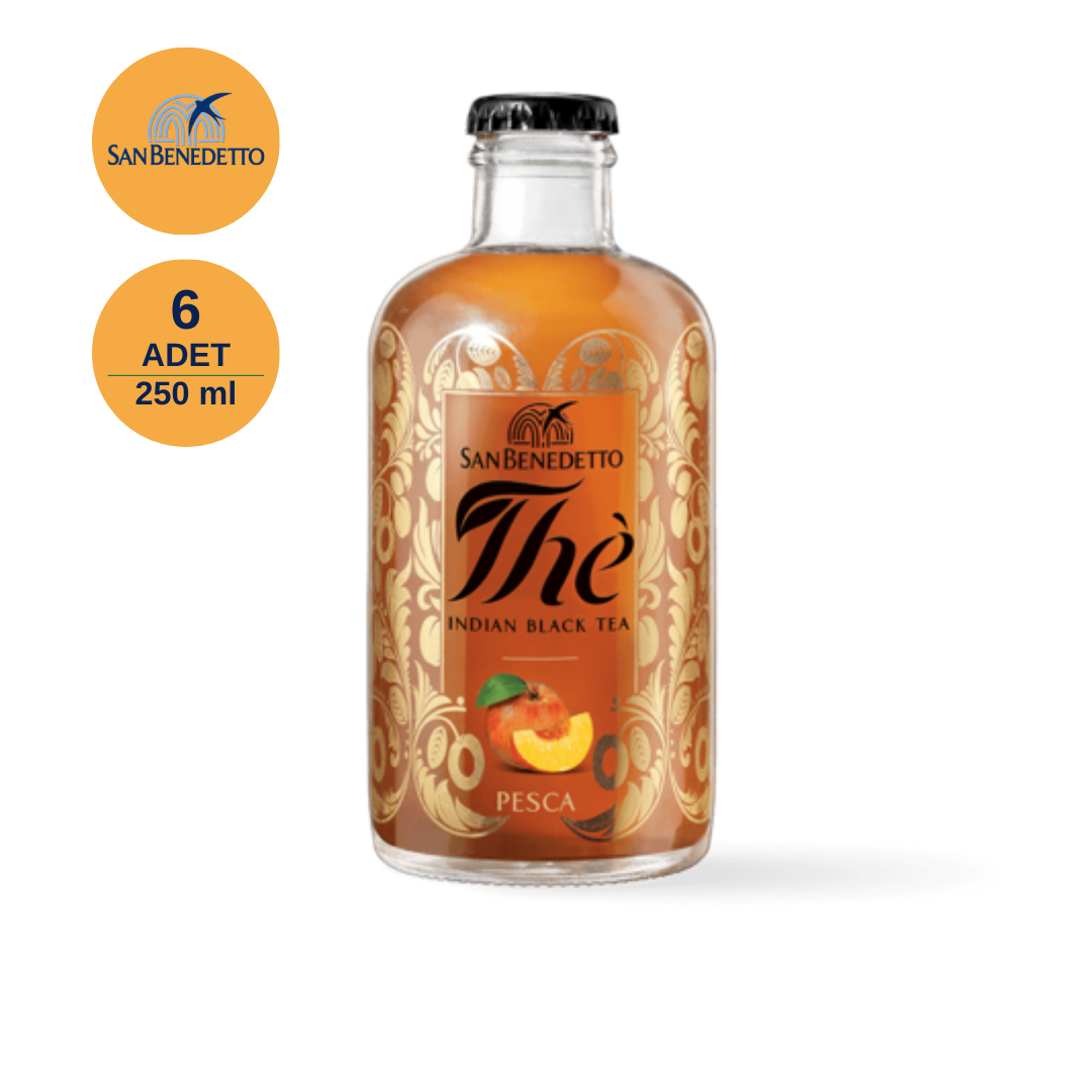 San Benedetto 0.25 LT Ice Tea Şeftali (x4)