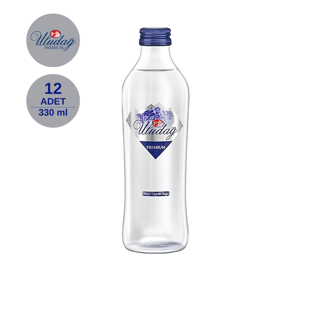 ULUDAĞ 0.33 LT Cam Şişe (X12)