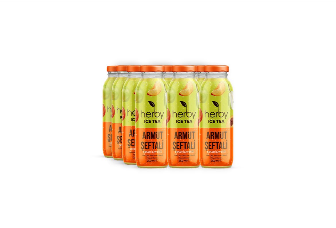 HERBY 0.25  LT Ice Tea Armut Şeftali (x12)